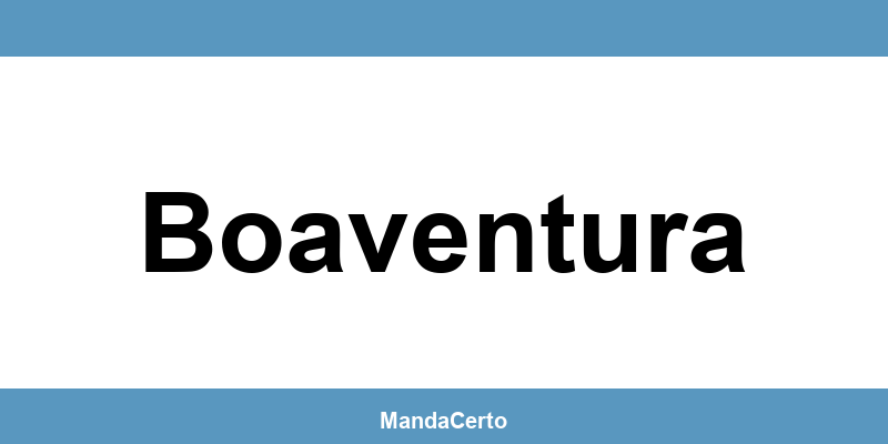 Telefone da agência dos Correios em Boaventura