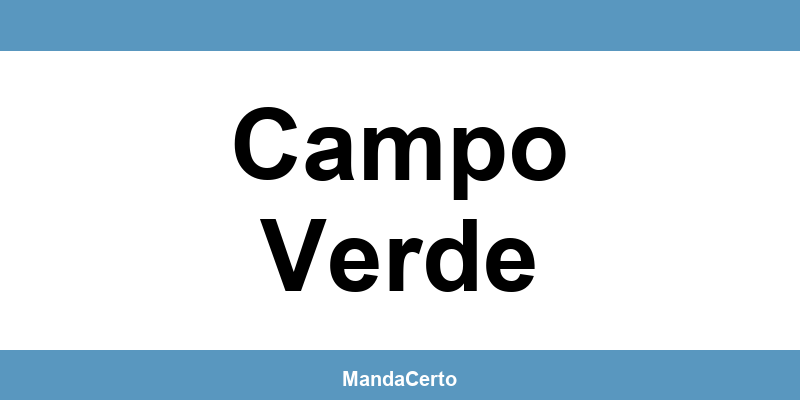 Telefone da agência dos Correios em Campo Verde