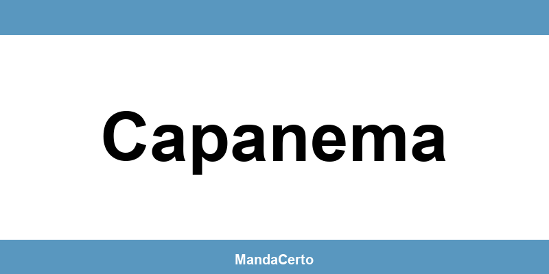 Telefone da agência dos Correios em Capanema