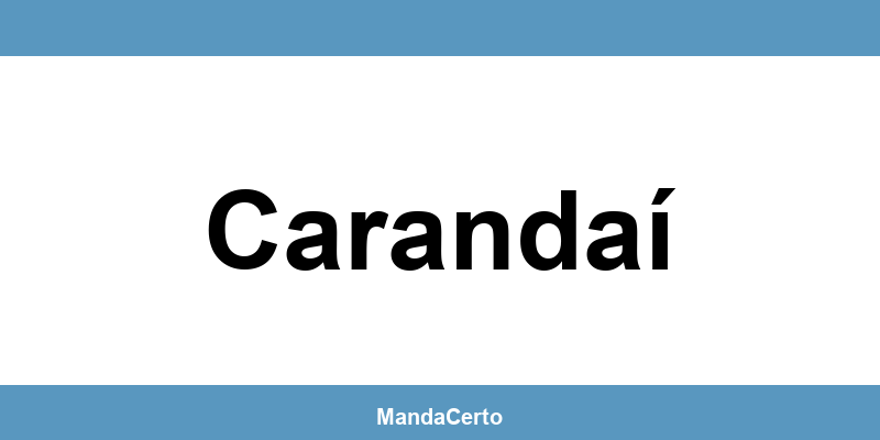 Telefone da agência dos Correios em Carandaí