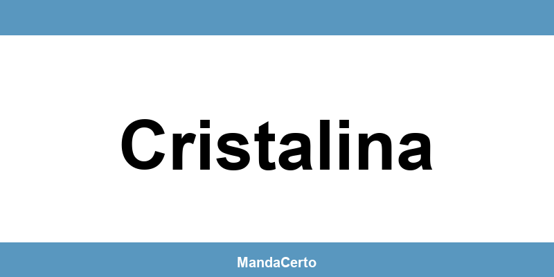Telefone da agência dos Correios em Cristalina