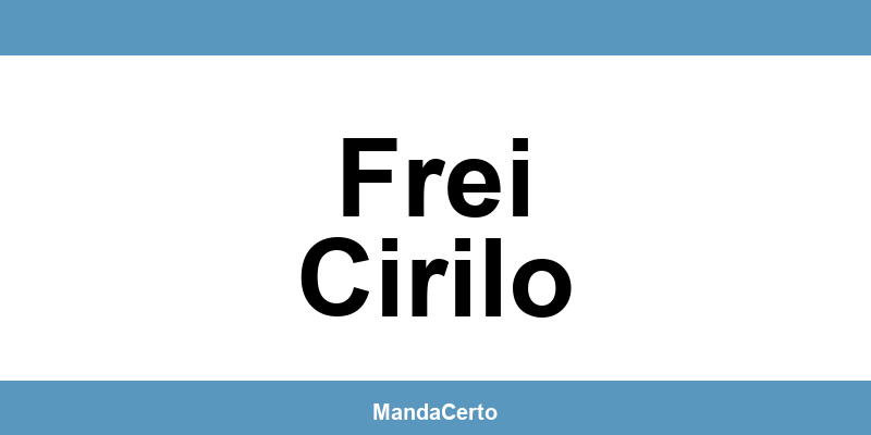 Telefone da agência dos Correios em Frei Cirilo