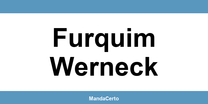 Telefone da agência dos Correios em Furquim Werneck