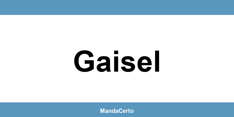 Telefone da agência dos Correios em Gaisel