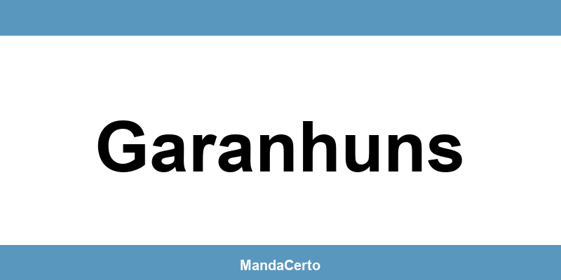 Telefone da agência dos Correios em Garanhuns