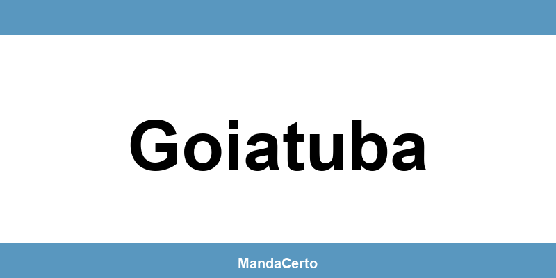 Telefone da agência dos Correios em Goiatuba