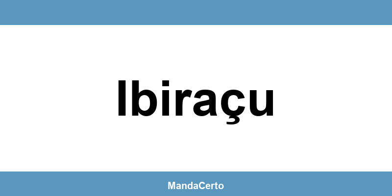 Telefone da agência dos Correios em Ibiraçu
