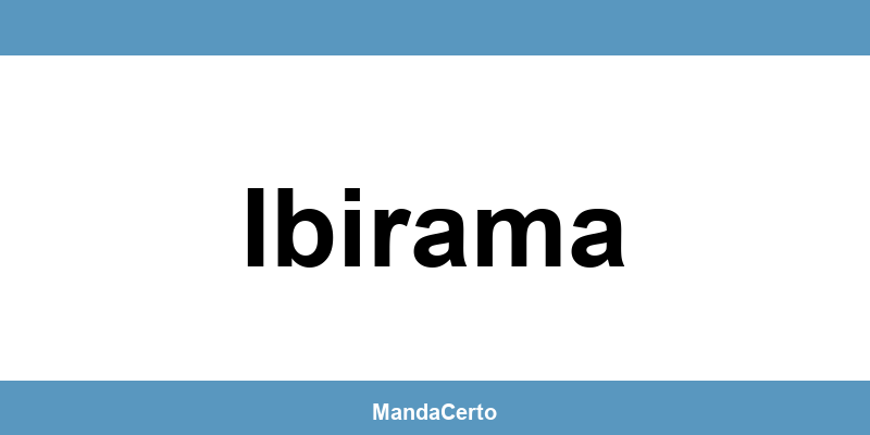 Telefone da agência dos Correios em Ibirama