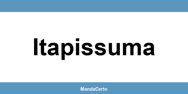 Telefone da agência dos Correios em Itapissuma