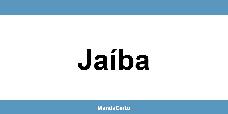 Telefone da agência dos Correios em Jaíba