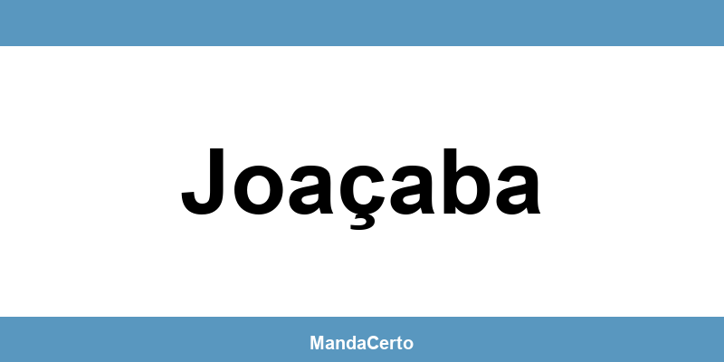 Telefone da agência dos Correios em Joaçaba