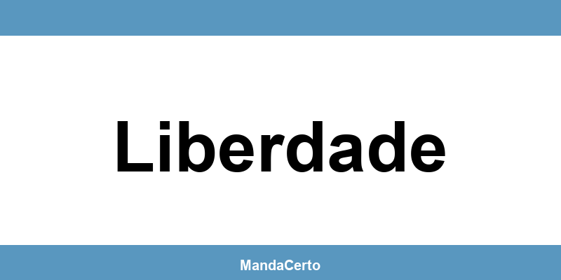 Telefone da agência dos Correios em Liberdade
