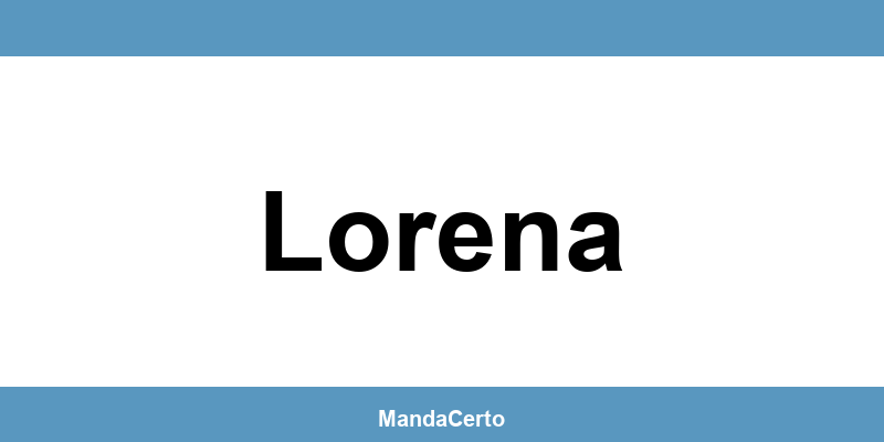 Telefone da agência dos Correios em Lorena