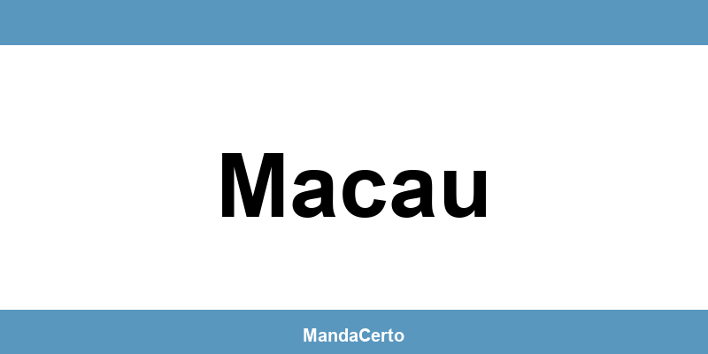 Telefone da agência dos Correios em Macau