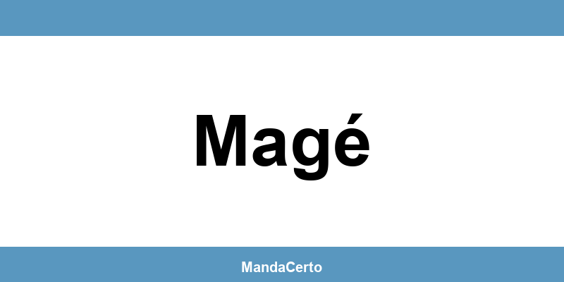 Telefone da agência dos Correios em Magé