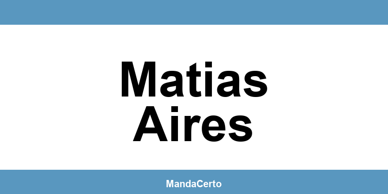 Telefone da agência dos Correios em Matias Aires
