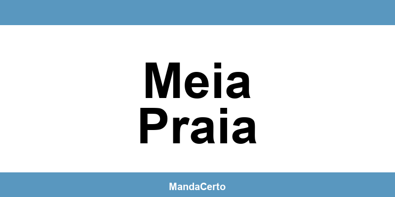Telefone da agência dos Correios em Meia Praia