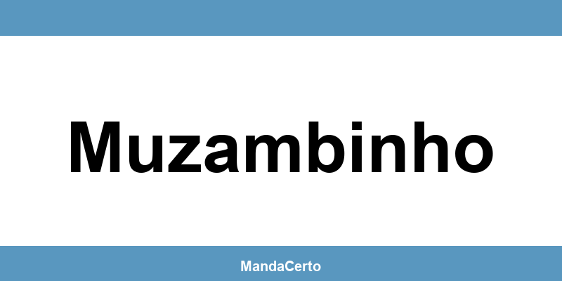 Telefone da agência dos Correios em Muzambinho
