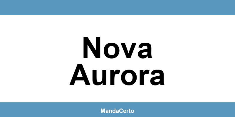 Telefone da agência dos Correios em Nova Aurora