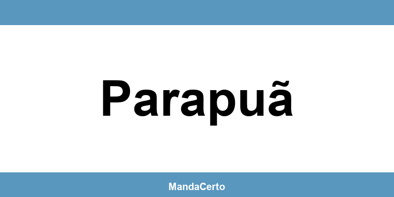 Telefone da agência dos Correios em Parapuã