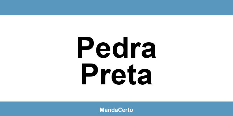 Telefone da agência dos Correios em Pedra Preta