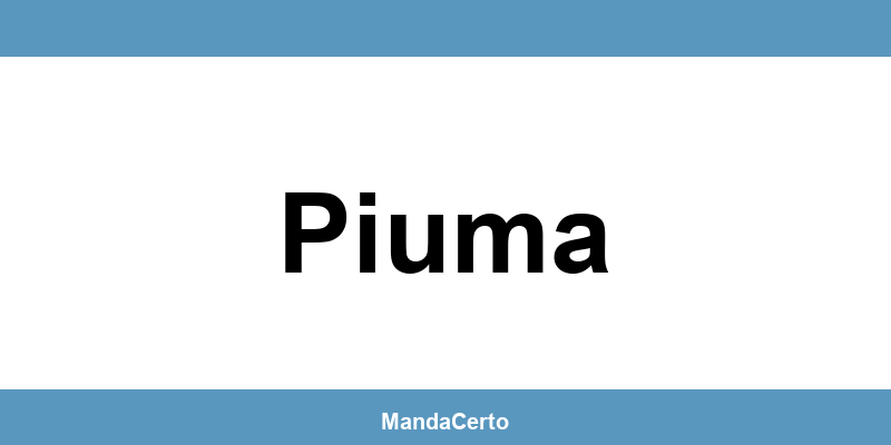 Telefone da agência dos Correios em Piuma