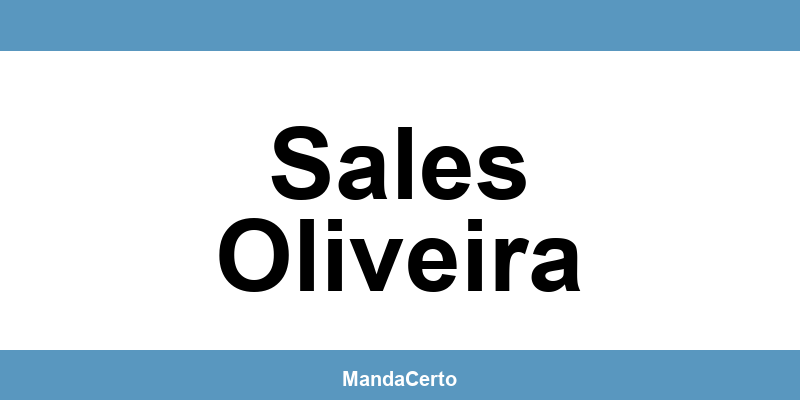 Telefone da agência dos Correios em Sales Oliveira