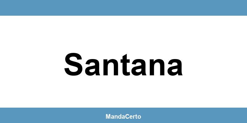 Telefone da agência dos Correios em Santana