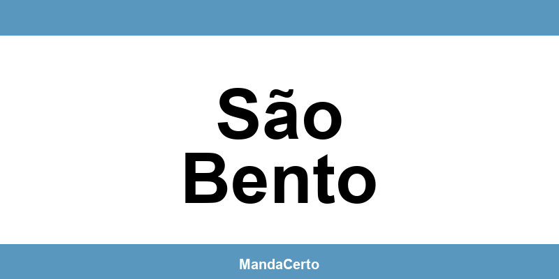 Telefone da agência dos Correios em São Bento