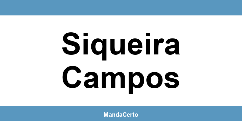 Telefone da agência dos Correios em Siqueira Campos
