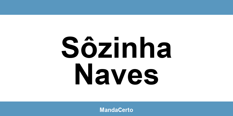 Telefone da agência dos Correios em Sôzinha Naves
