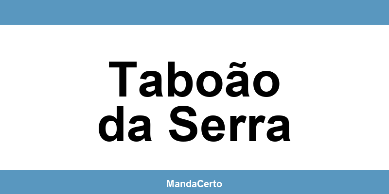 Telefone da agência dos Correios em Taboão da Serra
