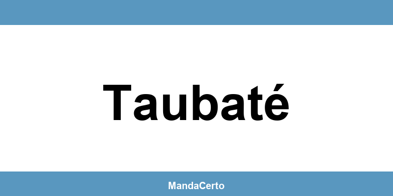 Telefone da agência dos Correios em Taubaté