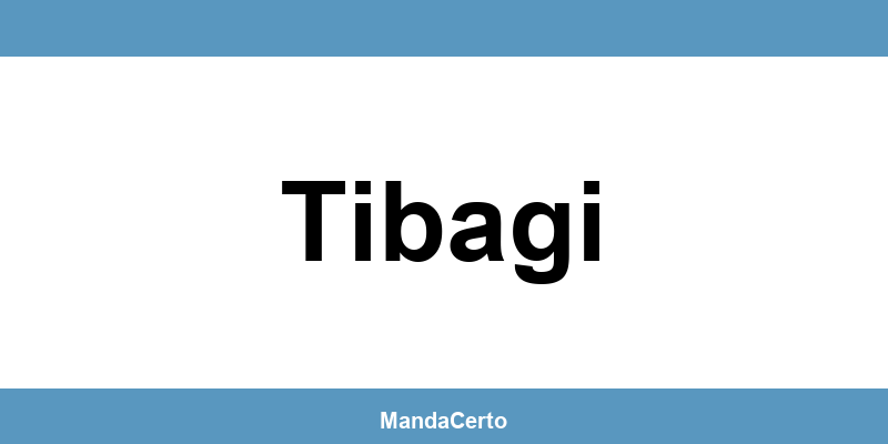 Telefone da agência dos Correios em Tibagi