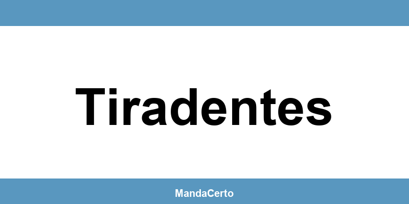 Telefone da agência dos Correios em Tiradentes