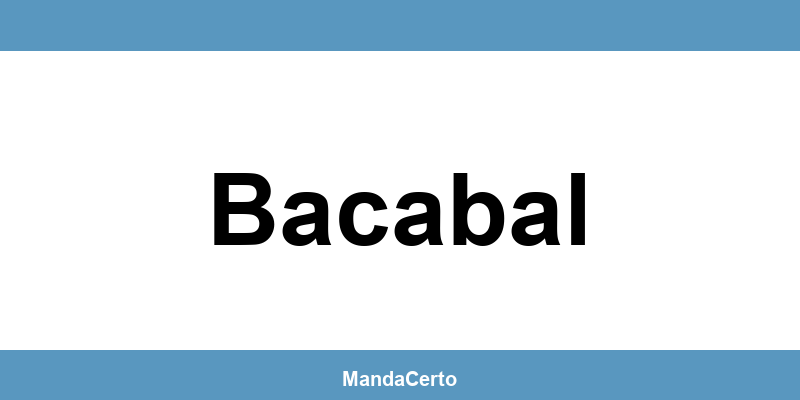 Telefone da agência dos Correios em Bacabal