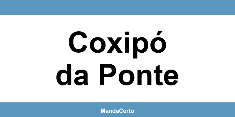 Telefone da agência dos Correios em Coxipó da Ponte