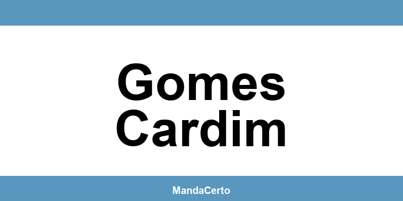 Telefone da agência dos Correios em Gomes Cardim