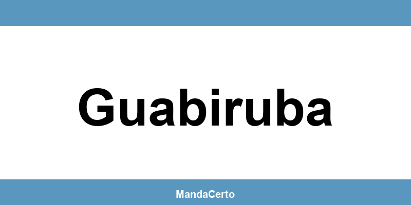 Telefone da agência dos Correios em Guabiruba