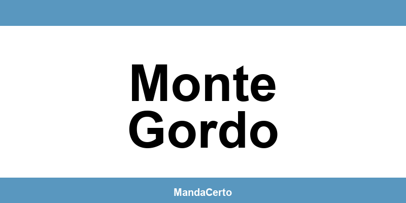 Telefone da agência dos Correios em Monte Gordo