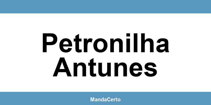 Telefone da agência dos Correios em Petronilha Antunes