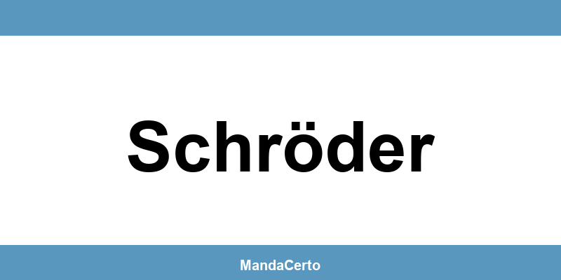 Telefone da agência dos Correios em Schröder
