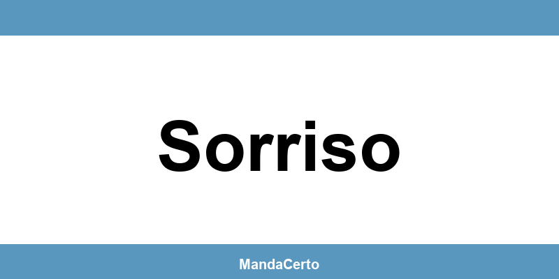 Telefone da agência dos Correios em Sorriso