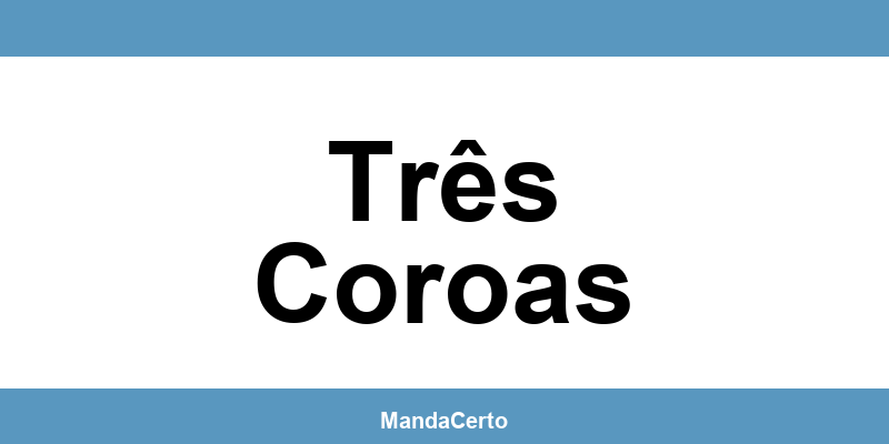 Telefone da agência dos Correios em Três Coroas