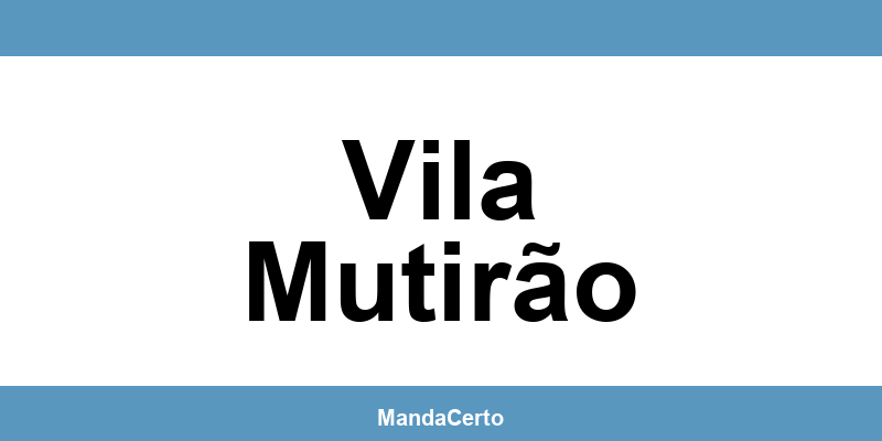 Telefone da agência dos Correios em Vila Mutirão